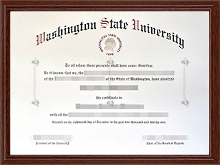 华盛顿州立大学毕业证Washington State University diplomaWSU diploma1