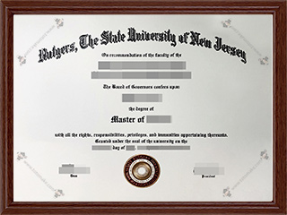 罗格斯大学纽瓦克分校毕业证Rutgers University Newark diploma1