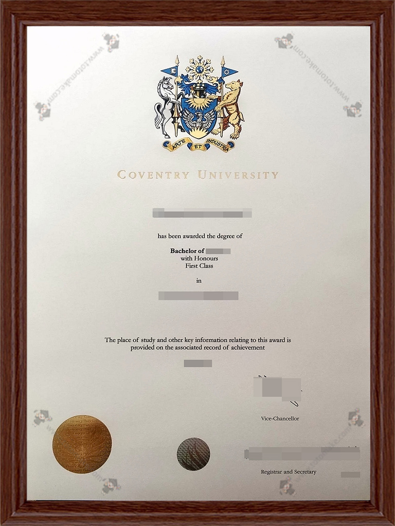 考文垂大学毕业证Coventry University diploma