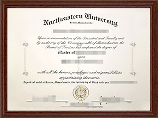 东北大学毕业证Northeastern University diplomaNEU diploma1