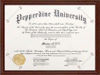 佩珀代因大学毕业证PPD diplomaPepperdine University diploma1