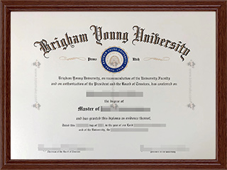 杨百翰大学毕业证BYU diplomaBrigham Young University dipoma1