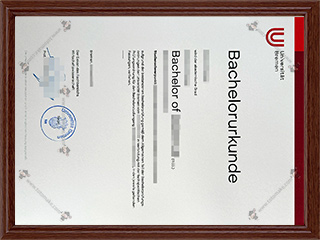 不来梅大学毕业证Universitat Bremen diploma1