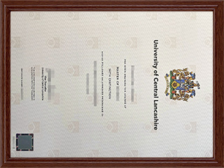 中央兰开夏大学毕业证UCLan diplomaUniversity of Central Lancashire diploma1