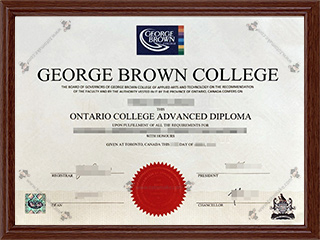 乔治布朗学院毕业证George Brown College diploma1
