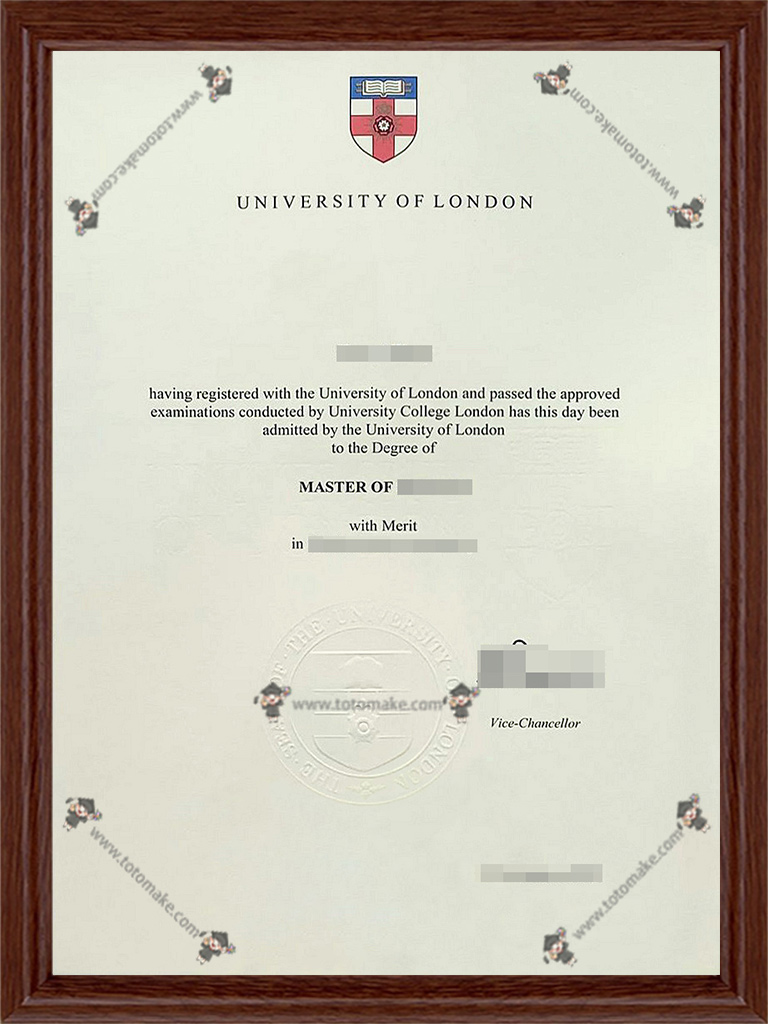 伦敦大学毕业证UoL diplomaUniversity of London diploma