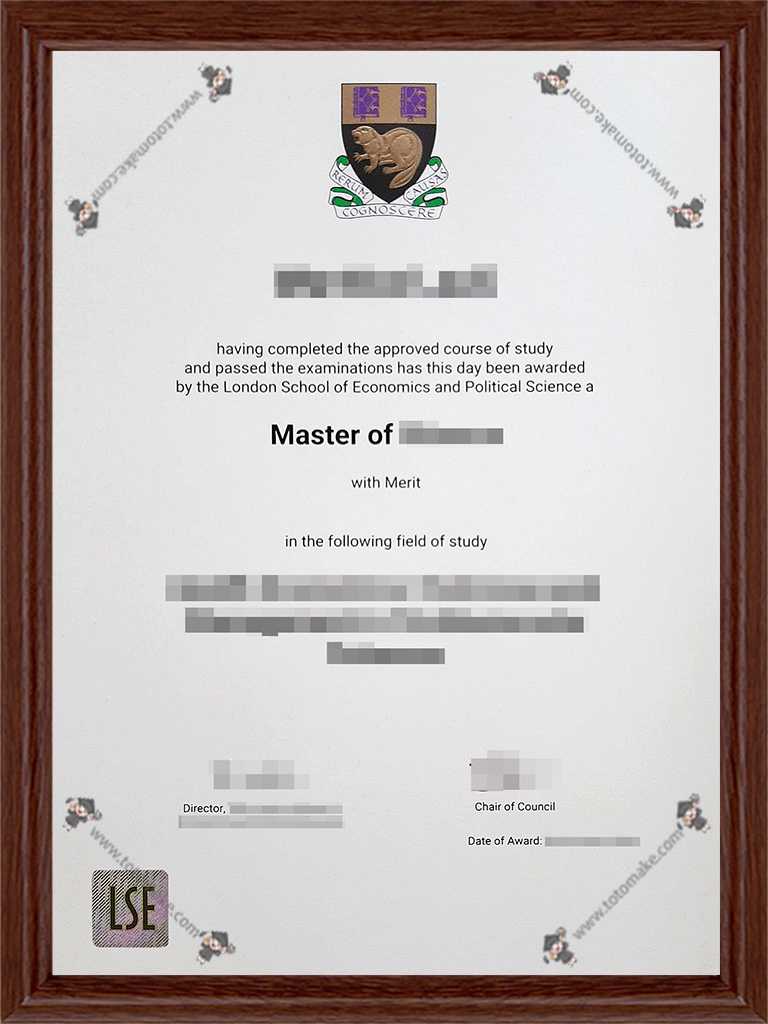 伦敦政治经济学院毕业证LES diplomaThe London School of Economics and Political Science diploma
