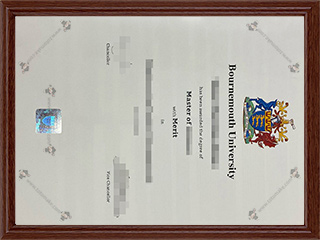 伯恩茅斯大学毕业证Bournemouth University diploma1