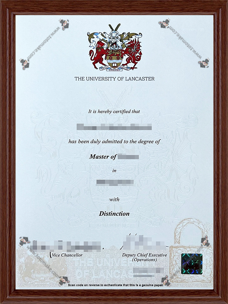 兰卡斯特大学毕业证University of Lancaster diploma