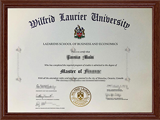 劳里埃大学毕业证Wilfrid Laurier University diploma1
