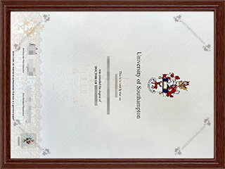 南安普顿大学毕业证University of Southampton diploma1