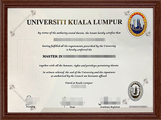 吉隆坡大学毕业证UniKL diplomaUniversiti Kuala Lumpur diploma1