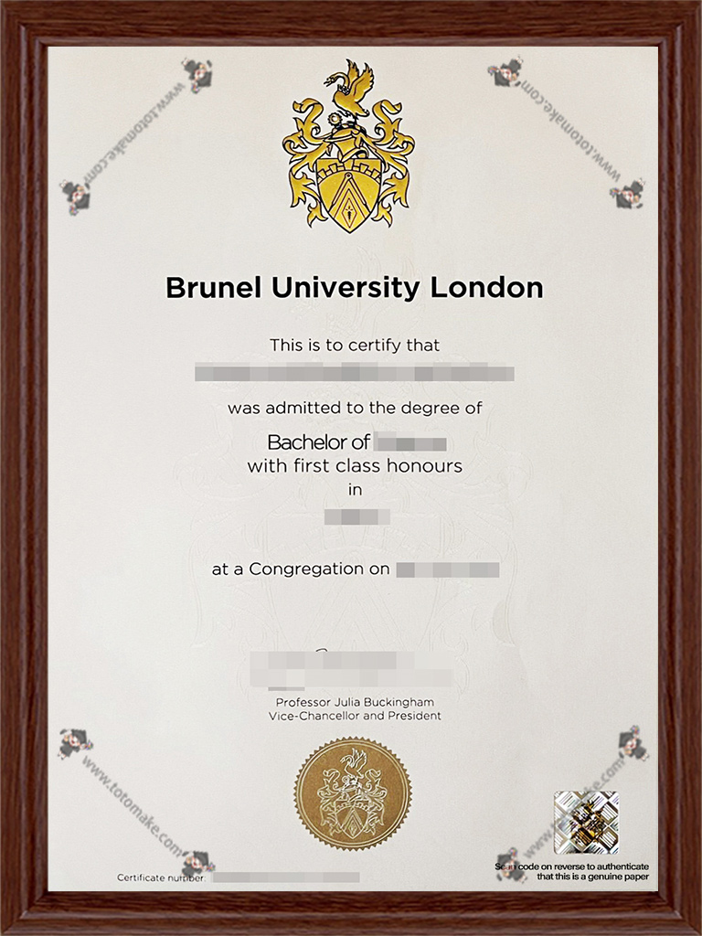 布鲁内尔大学毕业证Brunel University London diplomaBrunel diploma