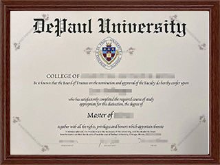 德保罗大学毕业证DePaul University diploma1
