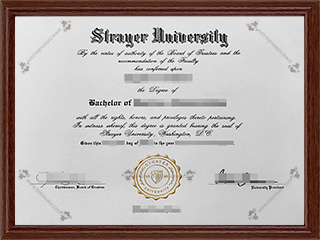 斯特雷耶大学毕业证Strayer University diploma1
