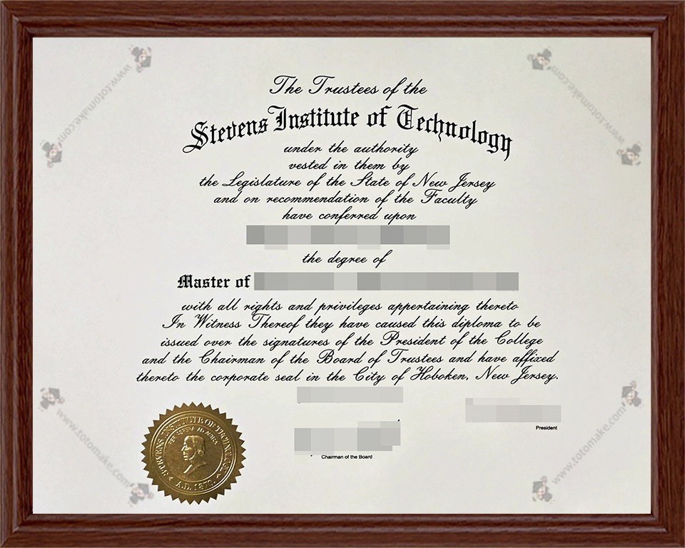 斯蒂文斯理工学院毕业证Stevens Institute of Technology diploma