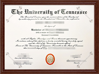 田纳西大学毕业证University of Tennessee diploma1