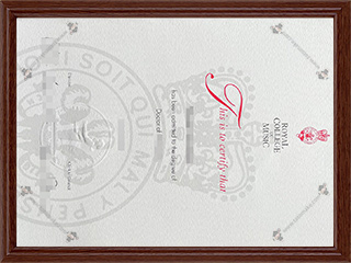 皇家音乐学院毕业证RCM diplomaRoyal College of Music diploma1