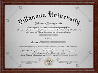 维拉诺瓦大学毕业证Villanova University diploma1