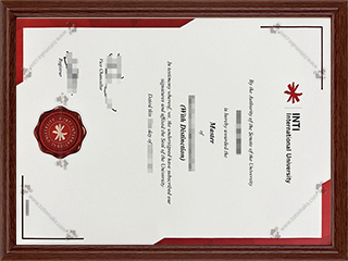 英迪国际大学毕业证INTI International University diploma1