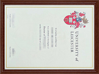 莱斯特大学毕业证University of Leicester diploma1