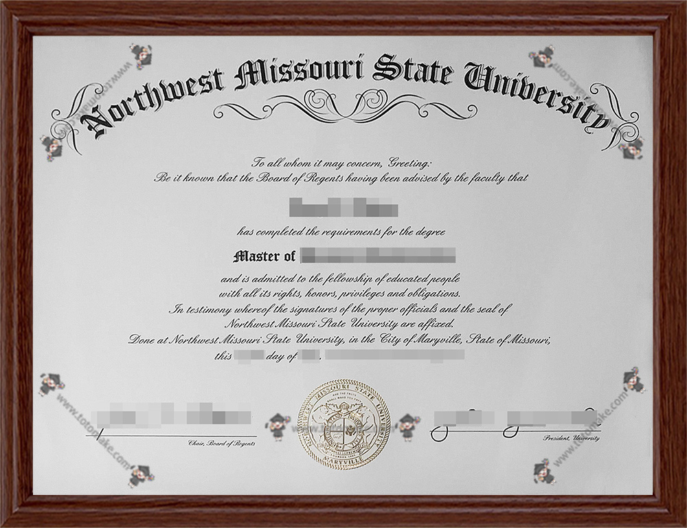 西北密苏里州立大学毕业证Northwest Missouri State University diploma