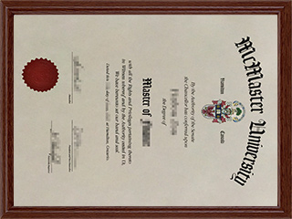 麦克马斯特大学毕业证McMaster University diploma1