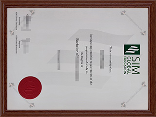 SIM全球教育毕业证SIM GE毕业证SIM Global Education diploma1