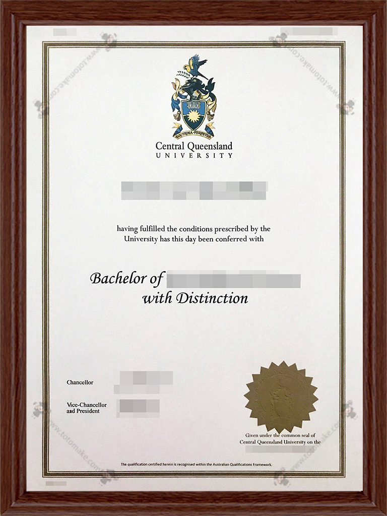 中央昆士兰大学毕业证CQU diplomaCQUniversity Australia diploma