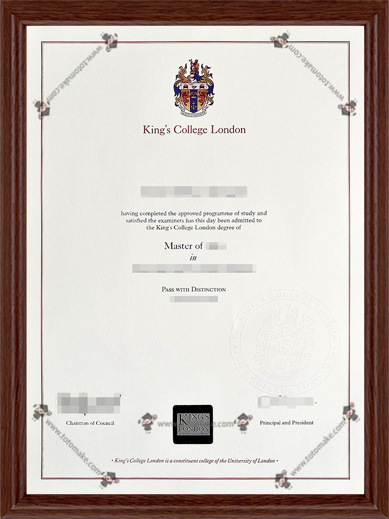 伦敦国王学院毕业证KCL diplomaKings College London diplomaKings diploma