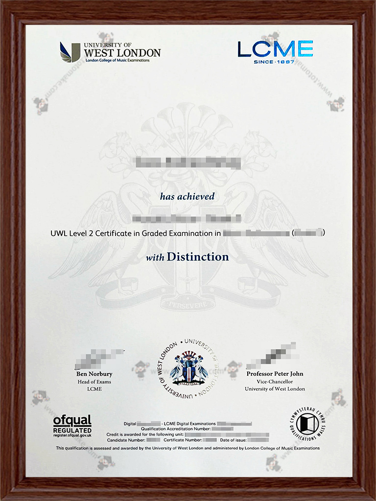 伦敦音乐学院文凭LCM diplomaLondon College of Music diploma