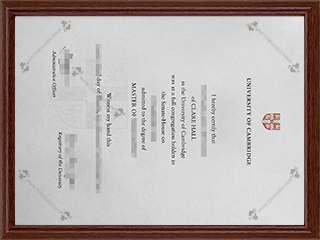 剑桥大学毕业证University of Cambridge diploma1