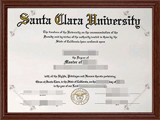 圣克拉拉大学毕业证Santa Clara University diplomaSCU diploma1