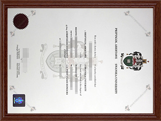 斯旺西大学毕业证Swansea University diploma1