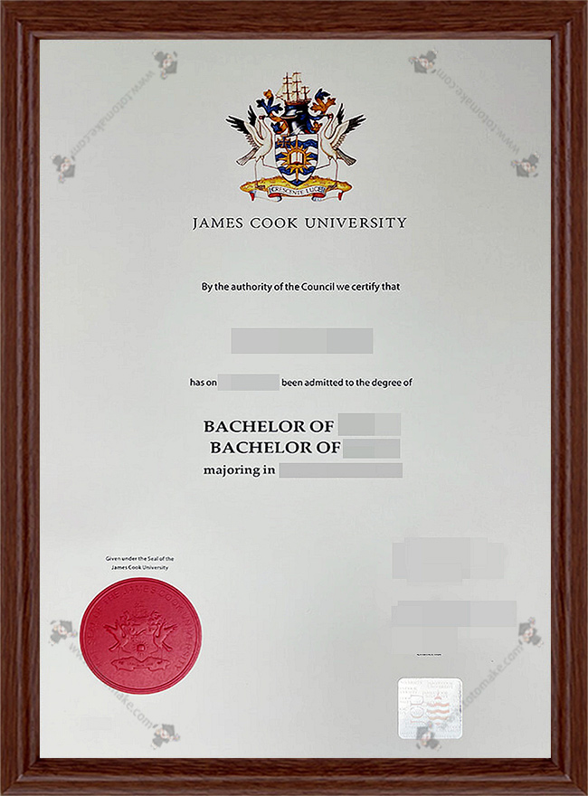詹姆斯库克大学毕业证James Cook University diplomaJCU diploma