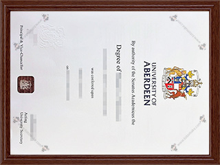 阿伯丁大学毕业证University of Aberdeen diploma1