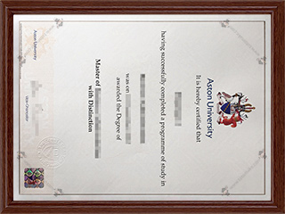 阿斯顿大学毕业证Aston University diploma1