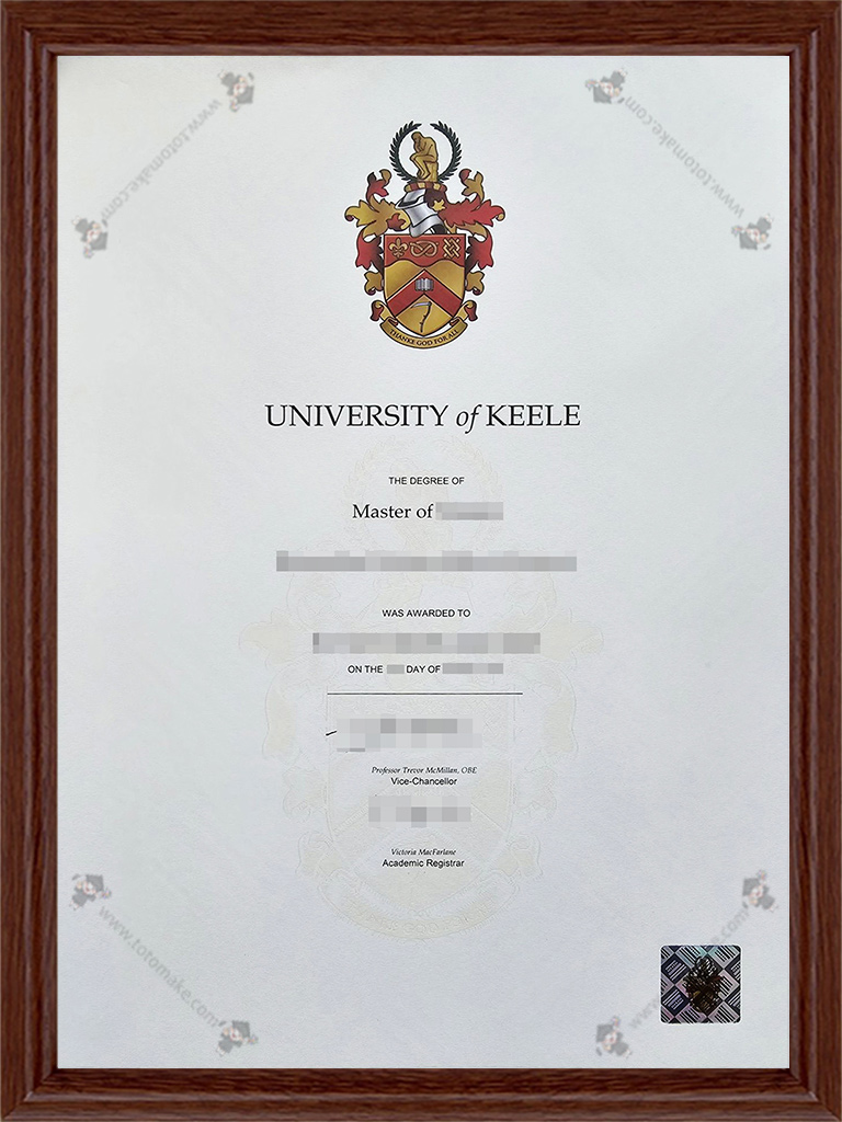 基尔大学毕业证Keele University diploma