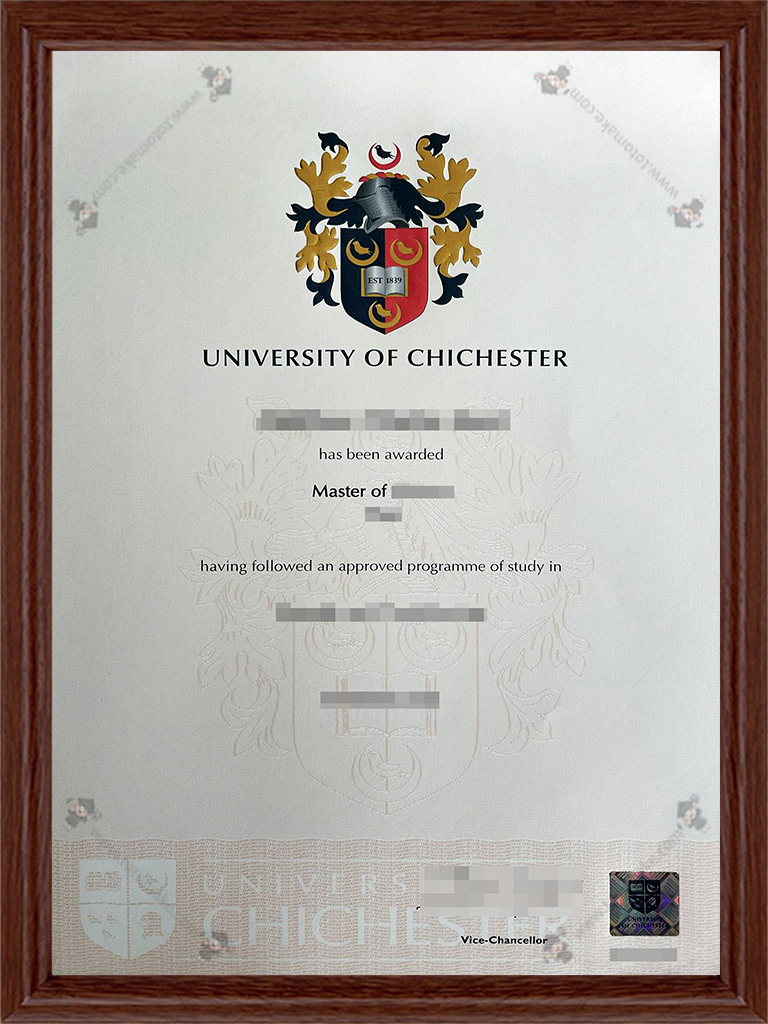 奇切斯特大学毕业证UoC diplomaUniversity of Chichester diploma