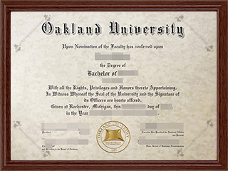 奥克兰大学毕业证Oakland University diplomaOakland diplomaOU diploma1