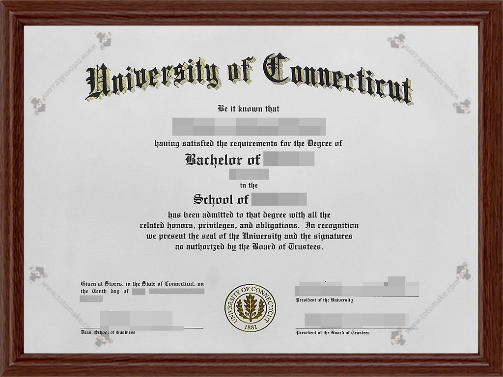 康涅狄格大学毕业证UConn diplomaUniversity of Connecticut diploma