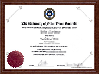 澳大利亚圣母大学毕业证UNDA diplomaThe University of Notre Dame Australia diploma1