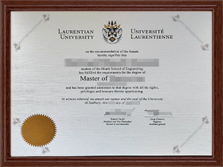 劳伦森大学毕业证Laurentian University diploma1