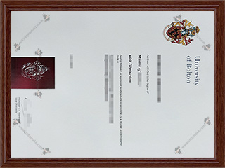 博尔顿大学毕业证University of Bolton diploma1