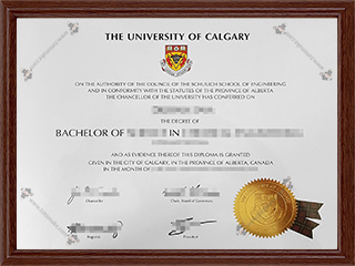 卡尔加里大学毕业证University of Calgary diploma1