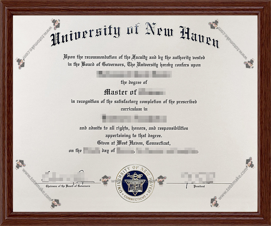 纽黑文大学毕业证University of New Haven diploma