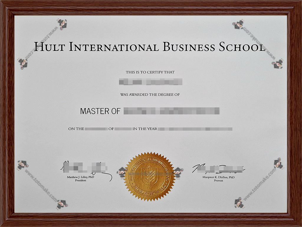 霍特国际商学院毕业证HULT diplomaHult International Business School diploma